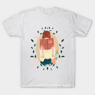 Girl reading T-Shirt